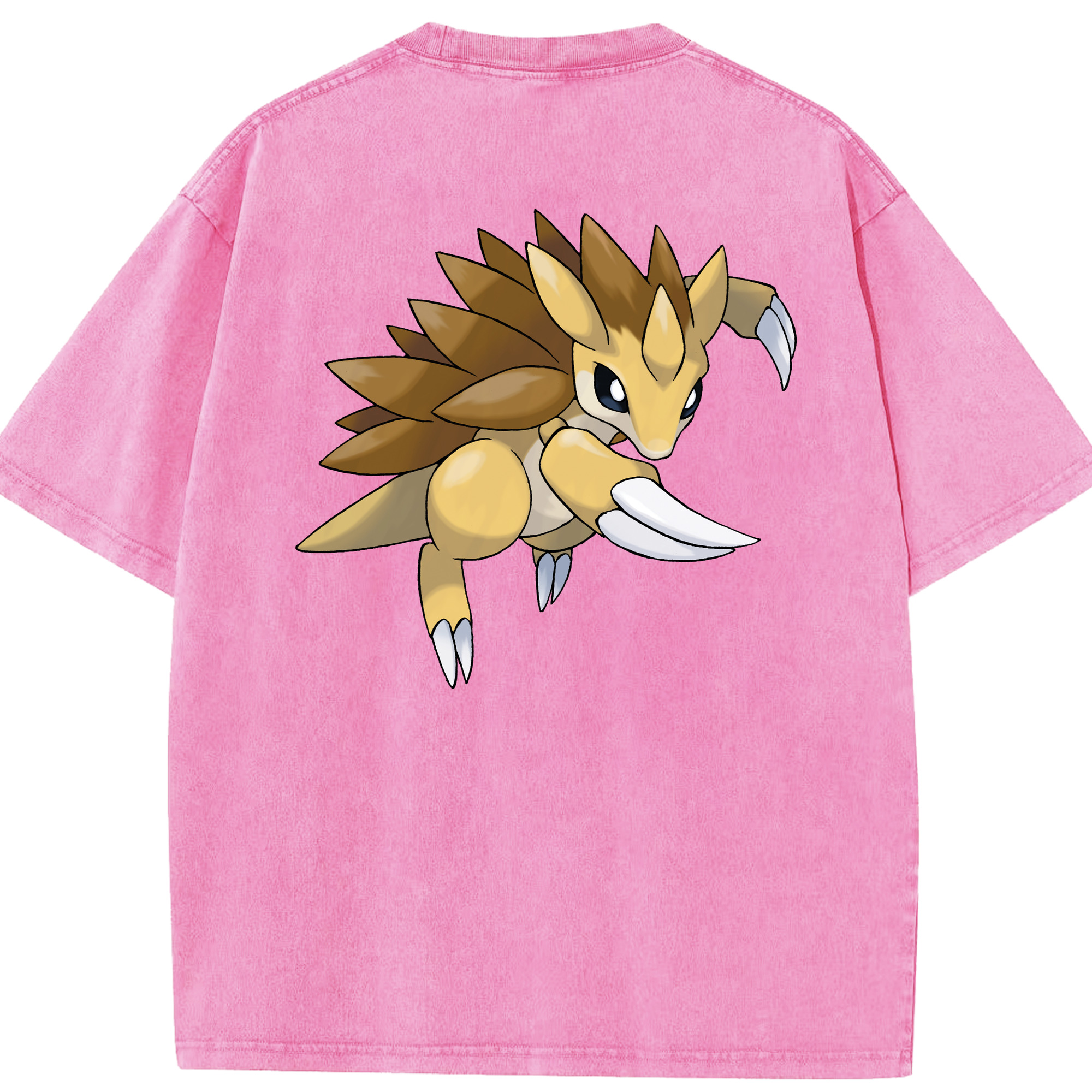 （画像用） ポケットモンスター Pokémon 綿100% ヴィンテージ風 半袖Tシャツ（背面プリント）